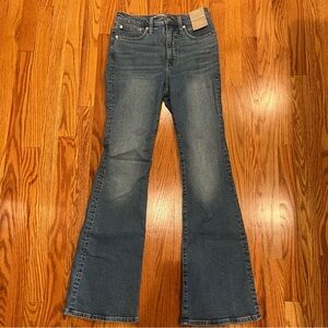 NWT Madewell Skinny Flare Jeans